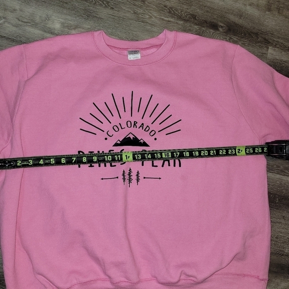 Pikes Peak Pull Over Sweathshirt.‎ Womens Pink 3xl - Picture 4 of 7